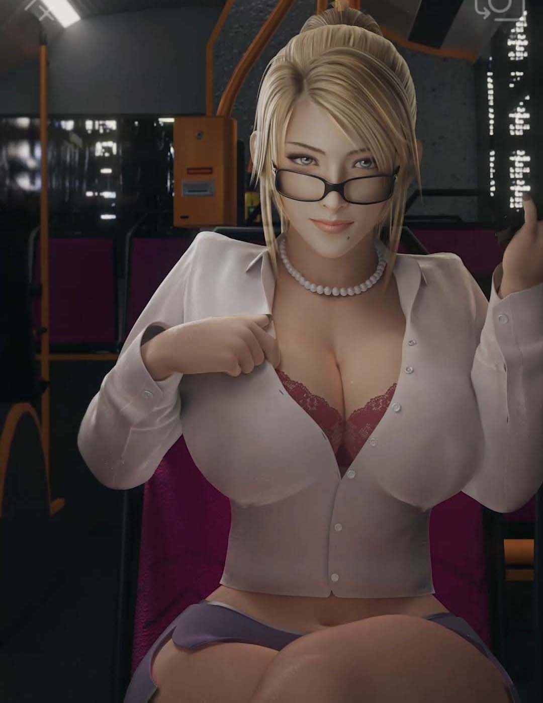 Sarah bryant in the bus general butch